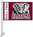 BSI Alabama Crimson Tide Car Flag Set - Alabama Crimson Tide Black One Size