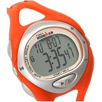 Timex Unisex T5K057 Orange Ironman Sleek iControl Resin Strap Watch