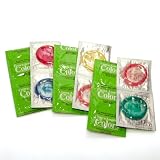 Beyond Seven Assorted Colors Latex Condoms Lubricated 72 condoms