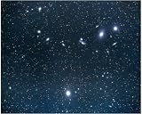 Photographic Print of Optical image of galaxies in the Virgo cluster from Science Photo Library