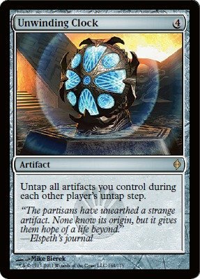 Magic the Gathering - Unwinding Clock - New Phyrexia