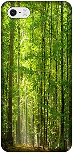 TACTY Spring Green Trees And Glasses Cases / Covers Hard TPU Protect Back For iPhone 4/4S Multi-Color 4
