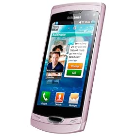 Samsung - Wave II - T�l�phone portable - 3G+/Quadri bande - Bluetooth - Wi-Fi - Rose