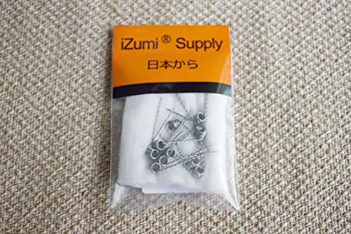 iZumi Supply Prebuilt Mix Twisted Coil Wire 0.45Ω 0.2X0.8+26GA 10pcs/pack with cottons