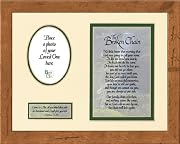 Floral Sympathy Gift - The Broken Chain Photo Frame