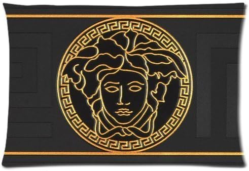 Velishyshy Custom Soft Cotton Pillowcase Popular 20*30 Inch Luxury Versace Comfortable Two Sides Printed Cushion Cases