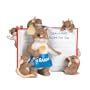 Charming Tales Grandma Mouse with recipe book Figurine 2.75"