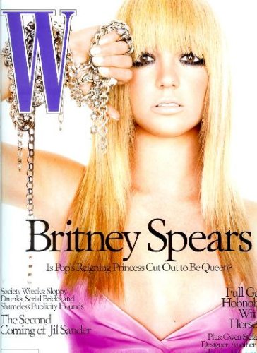 W Magazine - August 2003 - Britney Spears Cover (Volume 32 Issue 8)