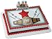 WWE Championship Buckle Cake Topper