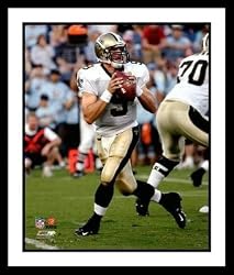 Drew Brees New Orleans Saints NFL Framed 8x10 Photograph Dropping Back