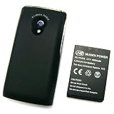 MEGEN POWER XPERIA SO-01B用 大容量バッテリー・3600mAh・交換用背面バックカバー付・ブラック (HLI-X10XL-B)