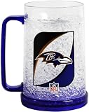 NFL Baltimore Ravens 16-Ounce Crystal Freezer Mug