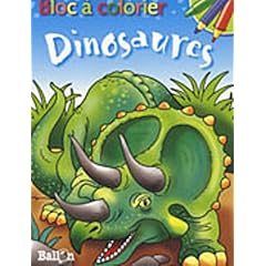 Dinosaures : Bloc � colorier