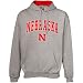 Nebraska Cornhuskers Gray Classic Twill Hoody Sweatshirt -