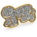 nOir Keith Haring Baby Ring Clear Cubic Zircon