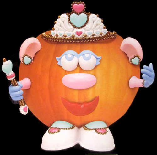 Mr. Potato Head Princess / Queen Pumpkin Push Ins