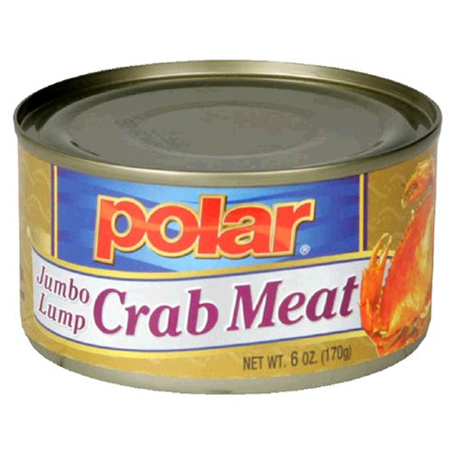 Polar Jumbo Lump Crab, 6-Ounce Units (Pack of 12) by Polar