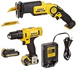 DEWALT DCK212S2 12-Volt MAX Drill Driver and Reciprocating Saw Kit [並行輸入品]