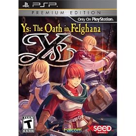 YS: The Oath In Felghana Premium Edition PSP