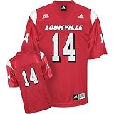 adidas Louisville Cardinals Red Replica Football Jersey