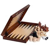 ''Senator'' European Chess, Checkers and Backgammon Set
