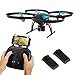 SereneLife WiFi FPV Drone with HD Camera and live Video. Headless Mode Quadcopter, Altitude Hold, 1-Key Takeoff/Landing, Bonus Battery, Low Voltage Alarm, Custom Route Mode, 15 Minutes Flight Time