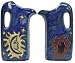 32 Oz. MARA Collectible Stoneware WATER PITCHER Carafe CELESTIAL Sun BLUE