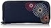 Travelon Safe Id Daisy Ladies Wallet, Navy, One Size