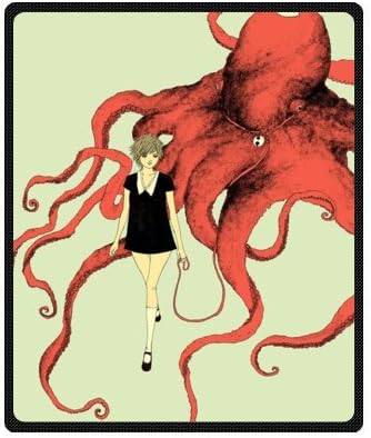 Fashion Style Octopus 50" x 60" (Medium) Fleece Throw Plush Blanket