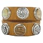Eligo Jewellery Braunen Leder Chunk Armband 41/43c&hellip von Eligo Jewellery