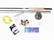 BEGINNERS FLY FISHING KIT(WITH ROD): Amazon.co.uk: Sports & Leisure