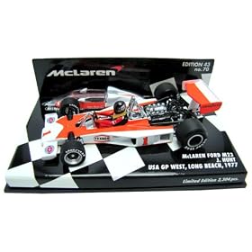 Minichamps DP 1/43 �}�N���[���� �t�H�[�h M23 �n���g US GP1977