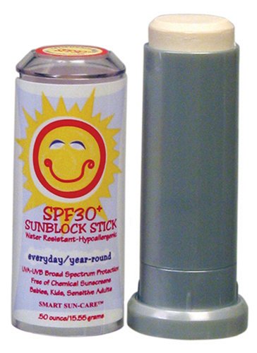 California Baby SPF 30 + Sunblock Stick, .5 oz (Pack of 2)