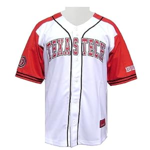 Buy Colosseum Texas Tech Red Raiders Slugger Embroidered Baseball Jersey