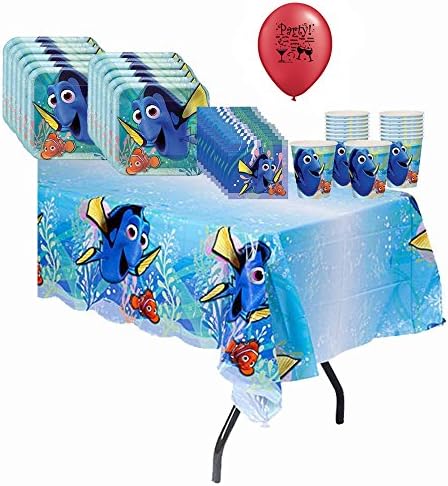 Disney Finding Dory Party Pack For 16 Guests With Custom Party Balloon