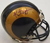 Signed Kurt Warner St. Louis Rams Mini Helmet - Autographed NFL Mini Helmets