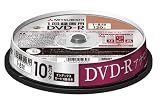 三菱化学メディア｜三菱化学メディア DVD-R(Video)1回録画用120分8倍速10枚スピンドル10P(ホワイト)ワイド印刷エリア VHR12HP10SH3