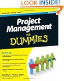 Project Management For Dummies (For Dummies (Business & Personal Finance))