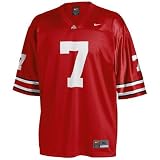 Nike Ohio State Buckeyes #7 Scarlet Replica Football Jersey