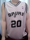 SAN ANTONIO SPURS EMANUEL MANU GINOBILI #20 HOME BASKETBALL JERSEY
