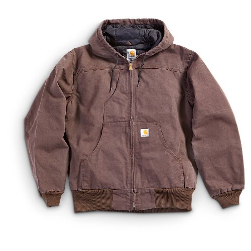 Purchase ! for Carhartt Insulated Active Jacket, DARK BROWN, LG