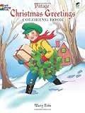Vintage Christmas Greetings Coloring Book (Dover Coloring Books)