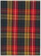 Durable Flat Weave 100% Cotton Red Plaid Dishtowel 18" X 28" Set / 6