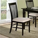 Atlantic Furniture Mission Side Chair in Espresso (Set of 2)
