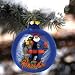 NCAA Florida Gators Hand-Painted Art-Glass Ornament