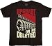 Dr. Who Upgrade or Be Deleted Black T-shirt Tee