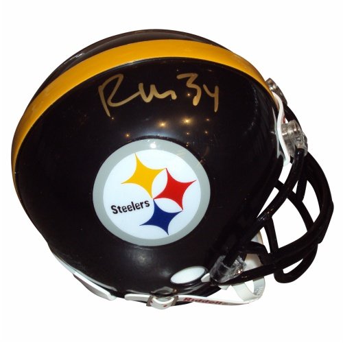 Rashard Mendenhall Autographed Pittsburgh Steelers Mini Helmet