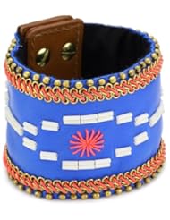 Fiona Paxton "MAYA BEACH" Faylin Blue Cuff Bracelet