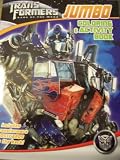 Transformers Dark of the Moon JUMBO Coloring & Activity Book (Optimus Prime on Blue)
