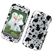 HTC myTouch 3G Slide / HTC Espresso Rubberized Snap On Protector Hard Case "Dalmatian Pattern" Design